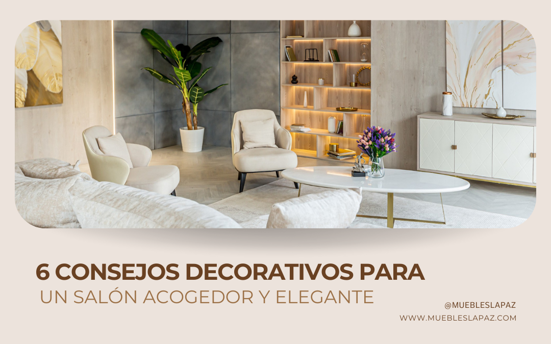 Ideas de decoración para lograr un salón acogedor y con estilo