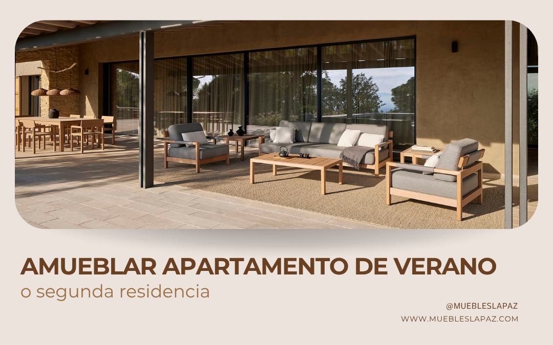 Amueblar apartamento de verano o segunda residencia