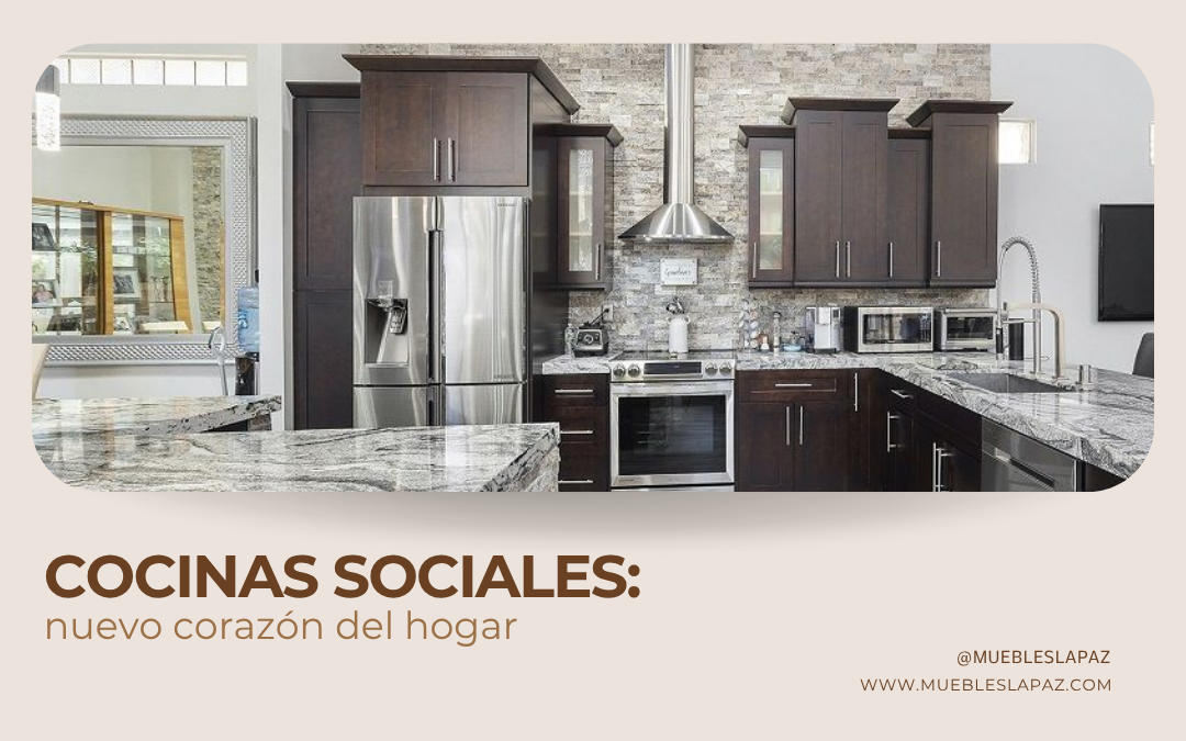 Cocinas sociales: nuevo corazón del hogar