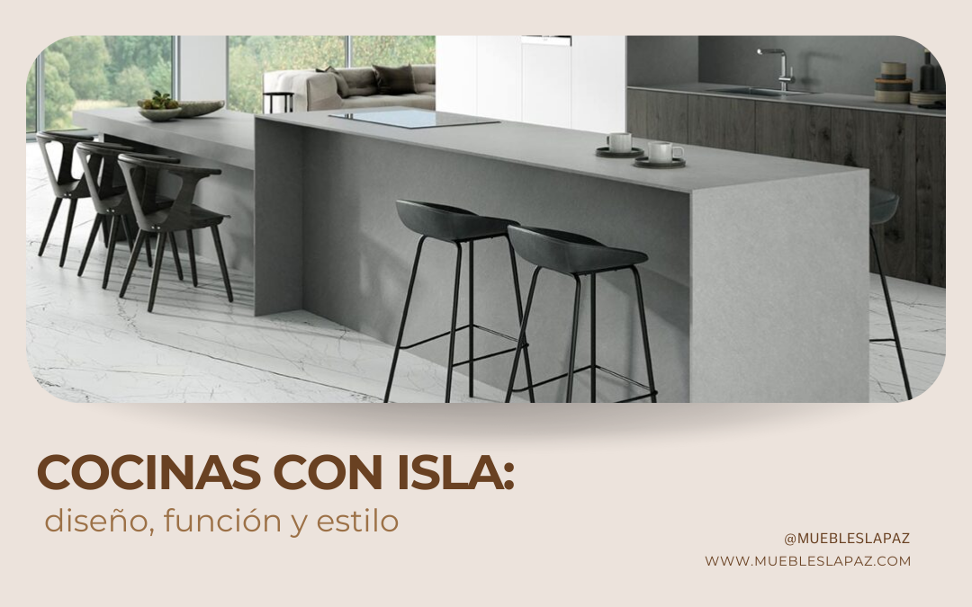 Cocinas con isla: diseño, función y estilo