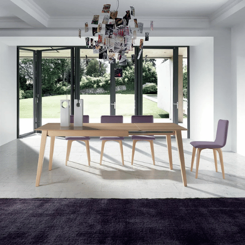 mesa salon extensible almosa Llanes 290 en muebles la paz tenerife